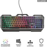 Trust - GXT 856 Torac - Gaming Toetsenbord - Zwart - QWERTY