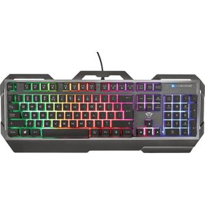Trust GXT 856 Torac - Gaming Toetsenbord - QWERTY - Zwart