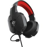 Trust - GXT 323 Carus - Gaming Headset - Rood/Zwart - Bedraad