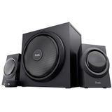 Trust Yuri - PC 2.1 Speakerset - met Subwoofer - Zwart