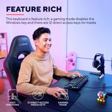 Trust GXT 833 Thado - Bedraad Gaming Toetsenbord - Tenkeyless - QWERTY - Zwart