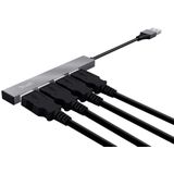 Trust - Halyx - USB Hub - 4X USB-A - Aluminium - Compact