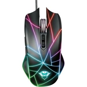 Trust GXT 160X Ture RGB Gaming muis - blauw Papier 8713439237979