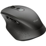 Trust - Ozaa - Oplaadbare Draadloze Muis - Zwart - Ergonomisch Ontwerp