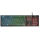 Trust - Azor - Gaming Toetsenbord - QWERTZ - 3 LED-Kleurmodi - Anti-Ghosting