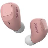 Trust Mobile Nika Draadloze Bluetooth Oordopjes - Roze