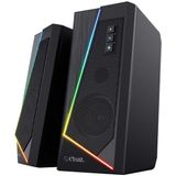 GXT 609 Zoxa - PC Speakers 2.0 - Gaming Speakerset - RGB verlichting - Zwart