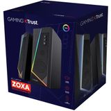 GXT 609 Zoxa - PC Speakers 2.0 - Gaming Speakerset - RGB verlichting - Zwart