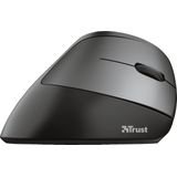 Trust Bayo - Draadloze Muis - Ergonomisch - USB-receiver - Oplaadbaar - Zwart