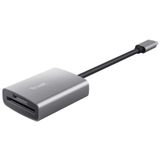 Trust 24136 geheugenkaartlezer USB 3.2 Gen 1 (3.1 Gen 1) Type-C Aluminium