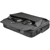 Trust Atlanta Laptoptas - Milieuvriendelijk - Gerecycled materiaal -15,6 inch - Eco – Zwart