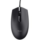 Trust - BASI - Wired Mouse - Zwart - USB Type-A - 1200 DPI