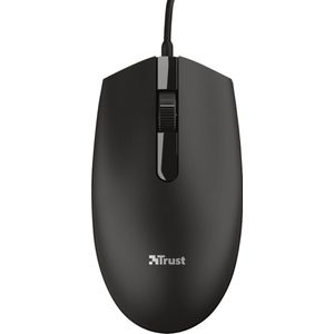 Trust Basi - Bedrade Muis Ambidextrous USB Type-A Optisch 1200 DPI