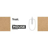 Trust TM-101 muis Ambidextrous Optisch 1200 DPI