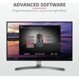 Trust GXT 922 YBAR muis Rechtshandig USB Type-A Mechanisch 7200 DPI