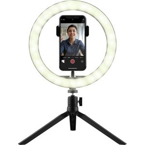 Trust Maku - Vlogkit - Ringlamp - Tripod met Telefoonhouder