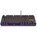 Trust GXT 834 Callaz TKL toetsenbord Gamen USB AZERTY Frans Zwart