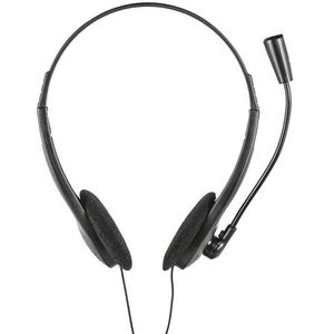 Trust HS-100 Headset Bedraad Hoofdband Kantoor/callcenter Zwart