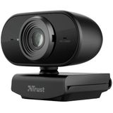 Trust Tolar Webcam - Full HD - 1080P - Zwart - voor Skype, Teams & Zoom