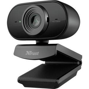 Trust Tolar Webcam - Full HD - 1080P - Zwart - voor Skype, Teams & Zoom