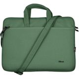 Trust Bologna Laptoptas - Milieuvriendelijk Eco - Gerecycled materiaal - 16 inch – Groen