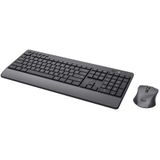 Trust - Trezo - Draadloos Toetsenbord En Muis - Zwart - Gerecycled Materiaal