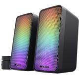 Trust GXT 611 Wezz - Speakerset - Zwart - RGB Verlichting