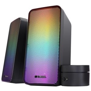 Trust GXT 611 Wezz - Speakerset - Zwart - RGB Verlichting