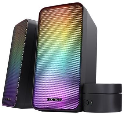 Trust GXT 611 Wezz - Speakerset - Zwart - RGB Verlichting