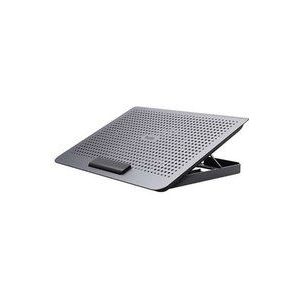 Trust Exto Laptopkoelstandaard, in hoogte verstelbaar, met ventilator, gemaakt van gerecyclede materialen, standaard voor notebook, MacBook, HP, Lenovo, Dell