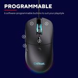 Trust GXT 981 Redex - Bedrade Gaming Muis - RGB-verlichting - Zwart