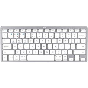 Trust 24652 toetsenbord Bluetooth QWERTY Italiaans Zilver