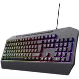 Trust - GXT 836 Evocx Toetsenbord - Zwart - RGB Verlichting - Gerecycled Plastic