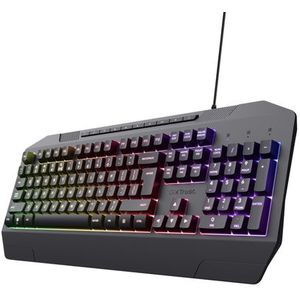 Trust GXT 836 EVOCX toetsenbord USB Duits Zwart
