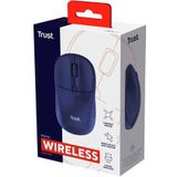Trust - PRIMO Wireless Mouse - Blauw - Draadloos - Optisch