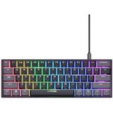 Trust GXT 867 Acira toetsenbord USB QWERTY Italiaans Zwart