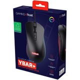 Trust GXT 924 Ybar+ Pro Gaming Muis Zwart
