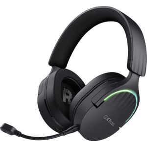 Trust GXT491 FAYZO draadloze hoofdtelefoon - Zwart (Draadloze), Gaming headset, Zwart