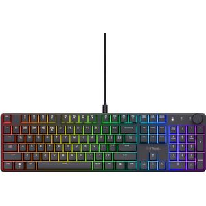 Trust Gxt866 Torix Bekabeld Gamingtoetsenbord Zwart