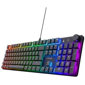 Trust GXT 866 TORIX - Tastatur - mechanisch - full size - Hintergrundbeleuchtung - USB