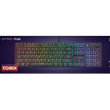 Trust GXT 866 Torix toetsenbord USB QWERTY Italiaans Zwart