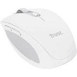 Trust Ozaa Compact - Oplaadbare draadloze muis - USB & Bluetooth - Stil - Wit