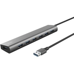 Trust - Halyx - USB Hub - Aluminium - 7-poorts - USB 3.2 Gen1