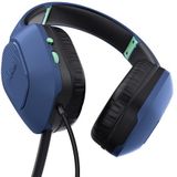 Trust GXT 415B Zirox Gaming Headset - Bedraad - Blauw - Multiplatform
