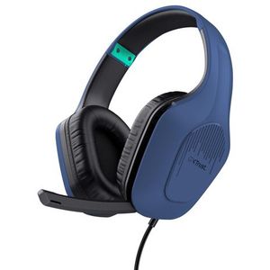 Trust GXT 415B Zirox Gaming Headset - Bedraad - Blauw - Multiplatform