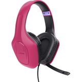 Trust GXT 415P Zirox - Bedrade Gaming Headset - Roze