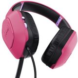 Trust GXT 415P Zirox - Bedrade Gaming Headset - Roze