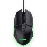 Trust GXT 109 Felox - Bedrade Gaming Muis - 6400 DPI - Verlichting - Zwart