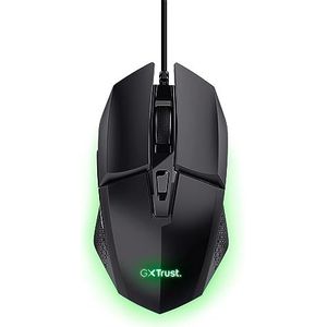 Trust GXT 109 Felox - Bedrade Gaming Muis - 6400 DPI - Verlichting - Zwart