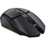 Trust - GXT 110 Felox - Draadloze Gaming Muis - Zwart - 4800 DPI
